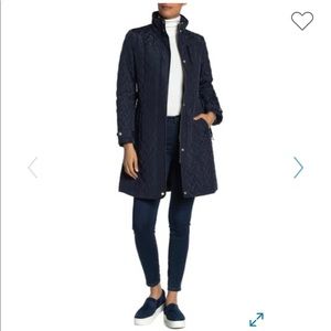 Cole Haan quilted coat